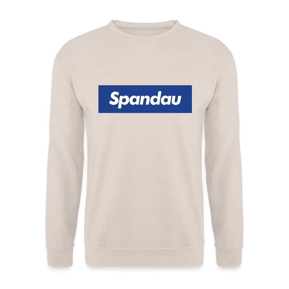 Spandau blau - Unisex Pullover - Sand