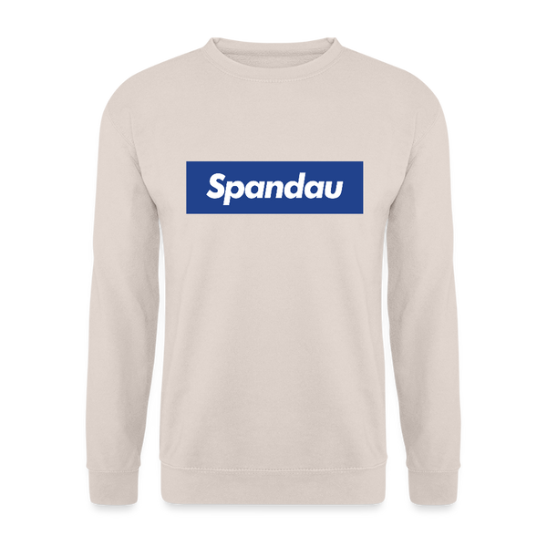Spandau blau - Unisex Pullover - Sand