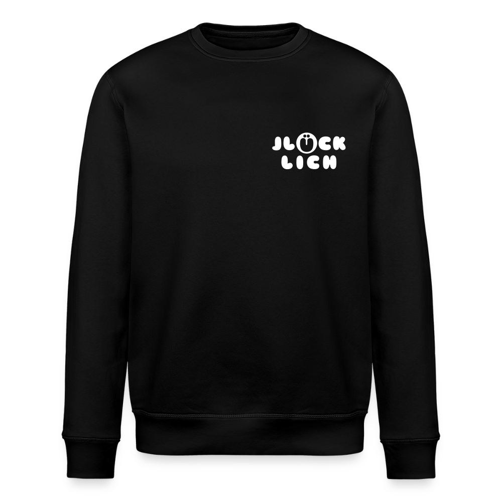Jlücklich - Unisex Bio Sweatshirt - Schwarz