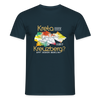 Kreta oder Kreuzberg - Männer Premium T-Shirt - Navy