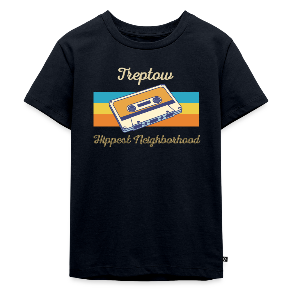 Treptow Hippest Neighborhood - Kinder Premium T-Shirt - Navy