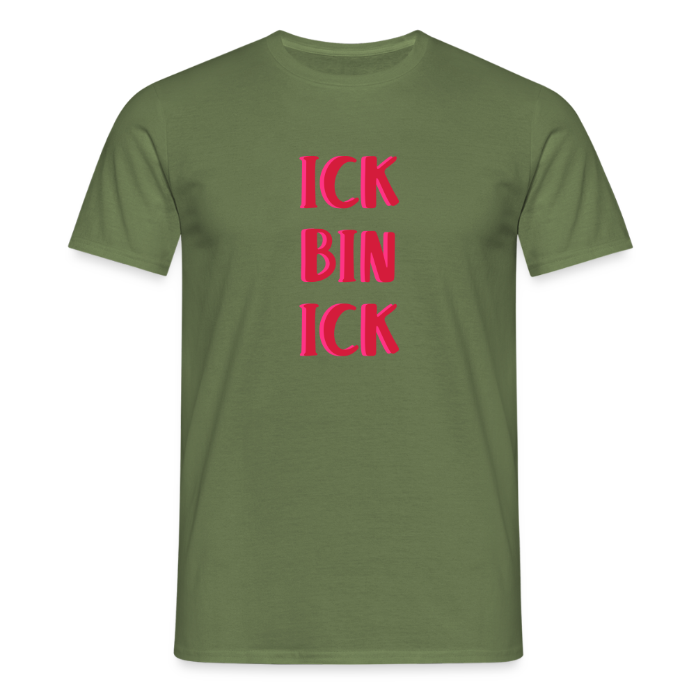 Ick bin Ick! - Männer Premium T-Shirt - Militärgrün