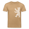Berliner Bär im Netz - weiß - Unisex Bio T-Shirt - Karamell