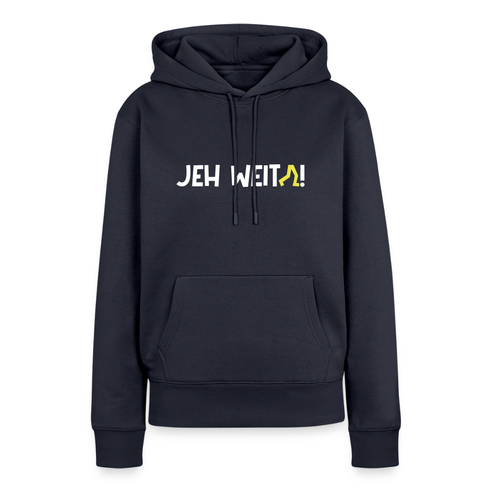 Jeh Weita! - Frauen Premium Hoodie - Navy