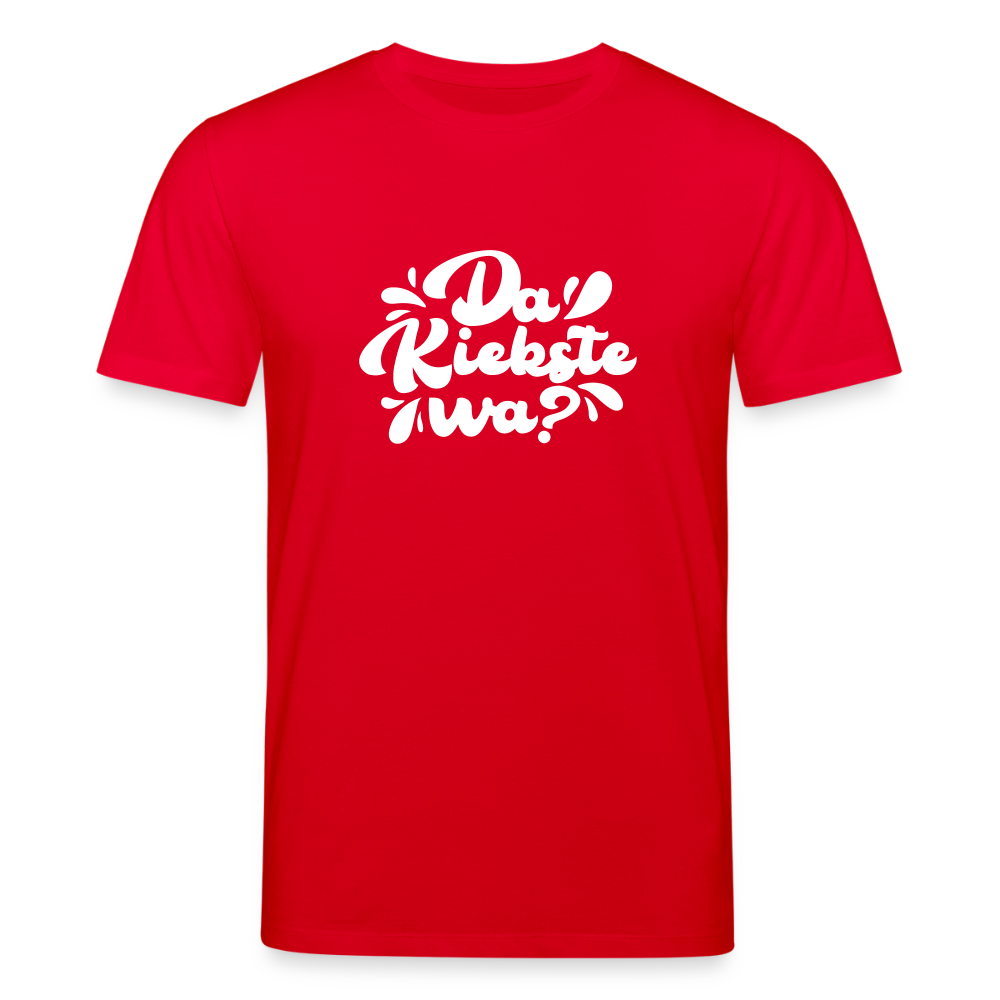 Kiekste - Unisex Bio T-Shirt - Rot