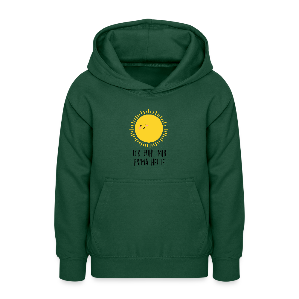 Ick fühl mir prima - Teenager Hoodie - Flaschengrün