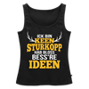 Sturkopp - Frauen Bio Tank Top - Schwarz