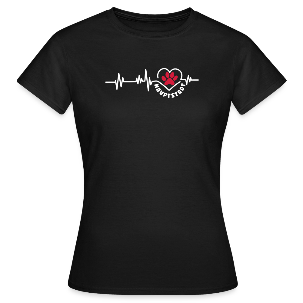 Haupstadt - Frauen Premium T-Shirt - Schwarz