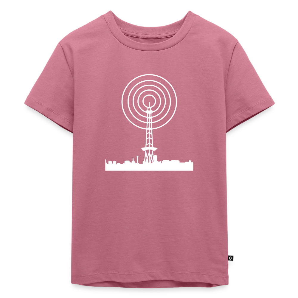Funkturm im Fokus - Kinder Premium T-Shirt - Mauve