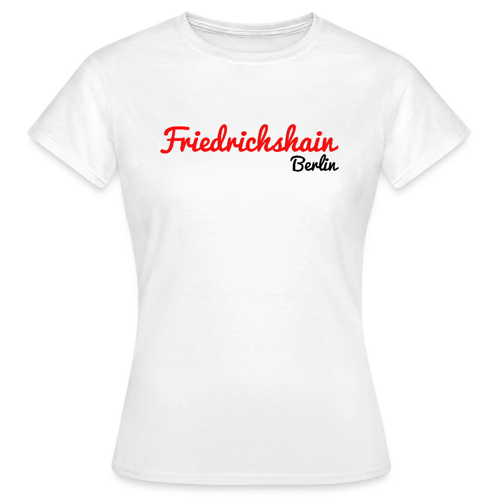 Friedrichshain Berlin - Frauen Premium T-Shirt - Weiß