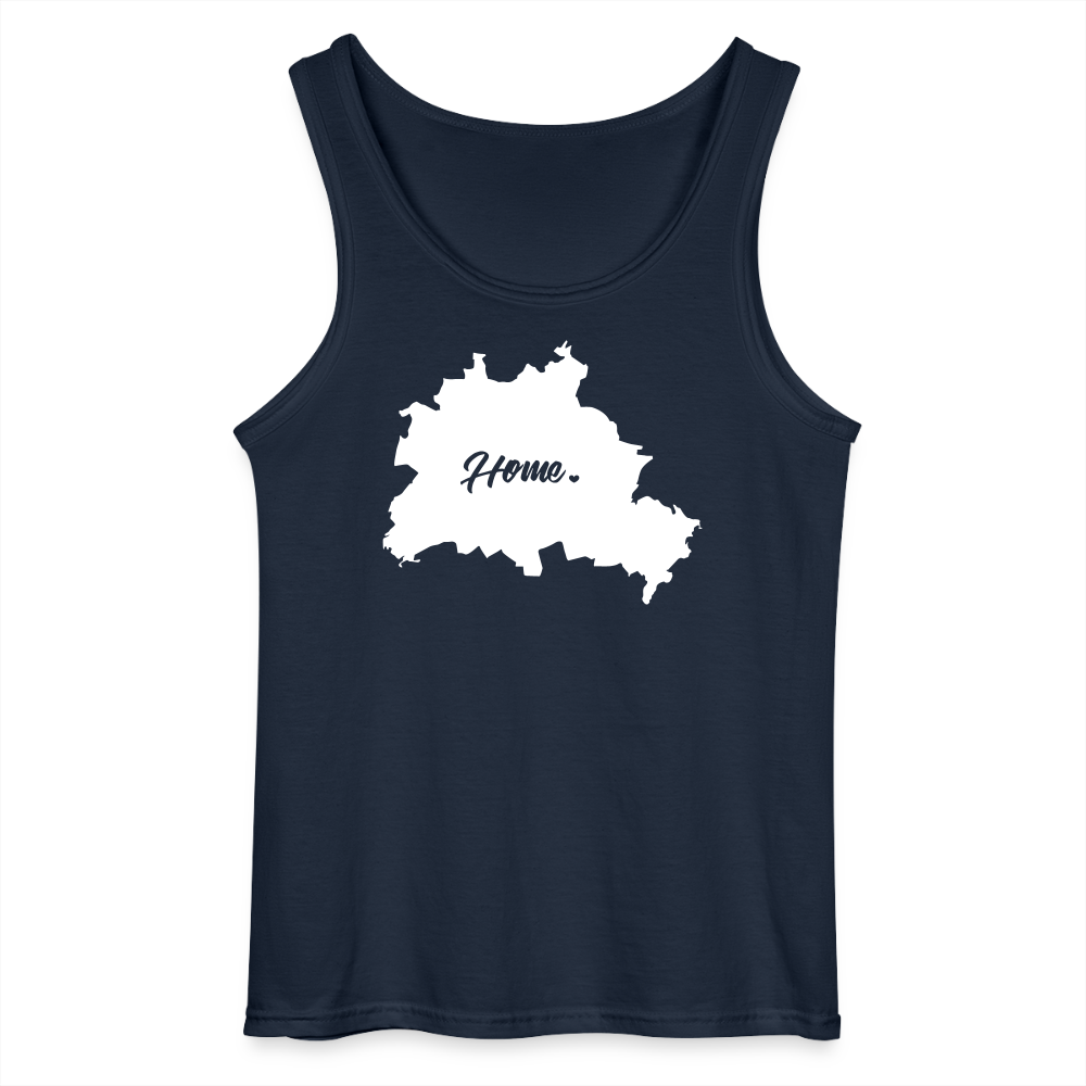 Heimat Berlin - Männer Tank Top - Navy