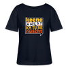 Keene Angst Ick Tu Sie Nüscht - Relaxed Rundhals Frauen Bio-T-Shirt - Navy
