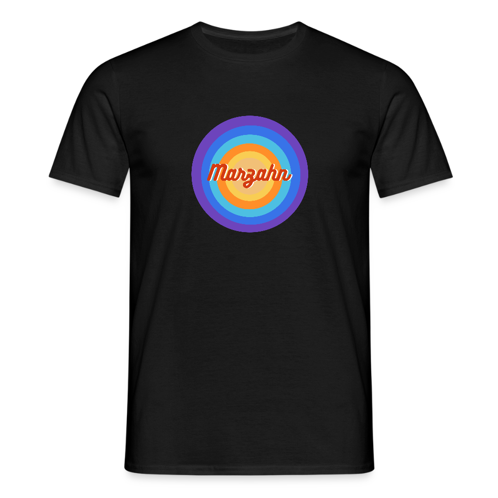 Marzahn Retro - Männer Premium T-Shirt - Schwarz