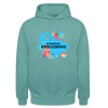 Kreatives Kreuzberg - Unisex Hoodie - Pastelltürkis