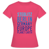 Steglitz Planet Earth - Frauen Premium T-Shirt - Azalea