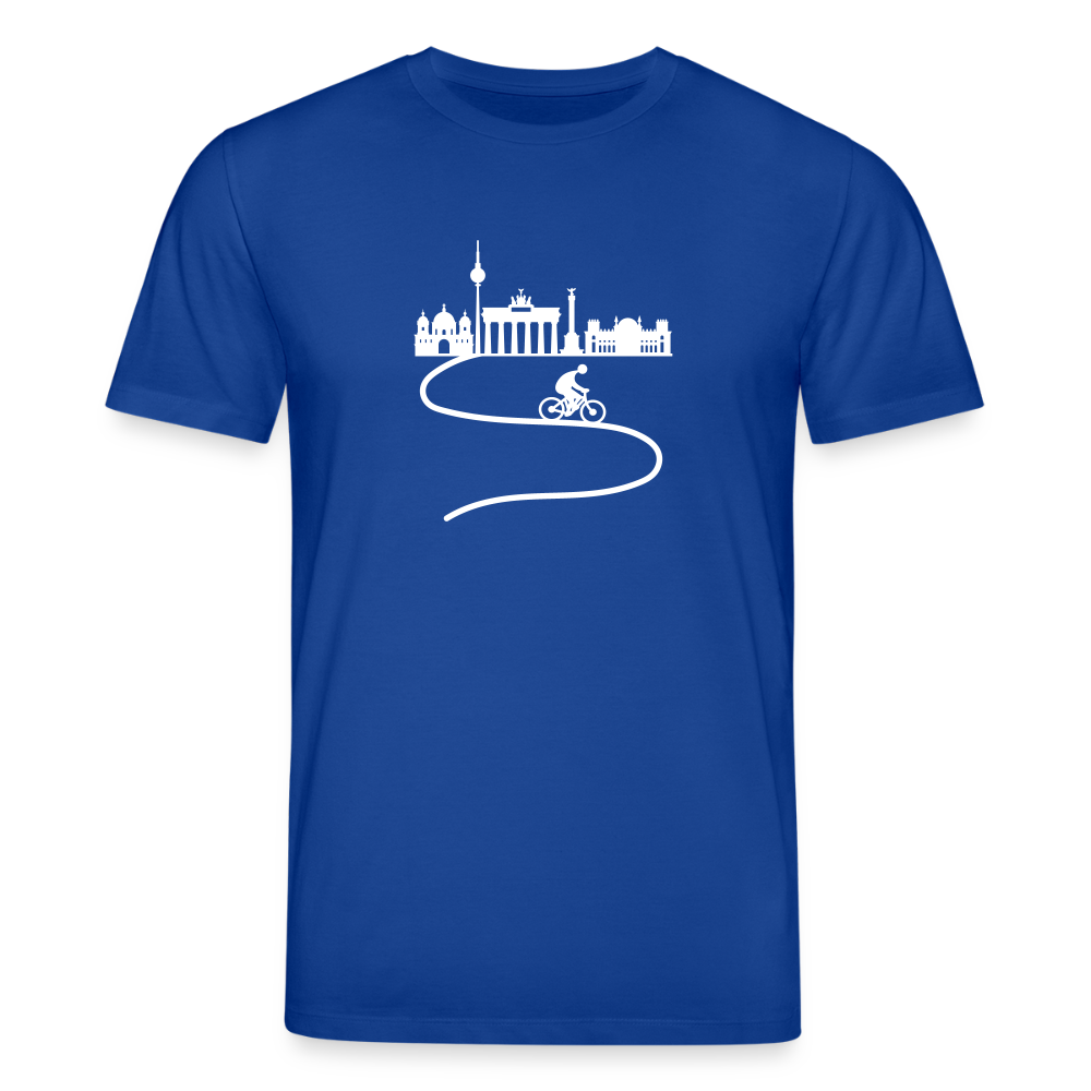 Aus der Stadt - Unisex Bio T-Shirt - Dunkelblau