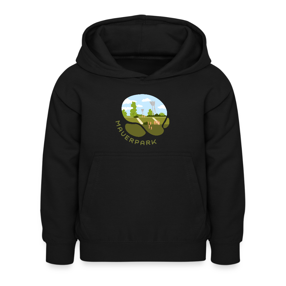 Mauerpark - Kinder Hoodie - Schwarz