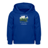 Grönland oder Grunewald - Kinder Hoodie - Royalblau