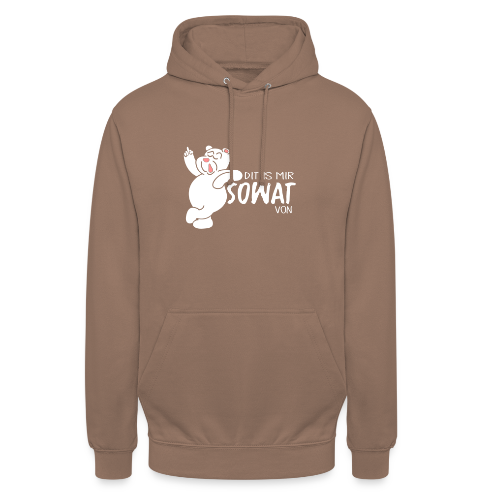 Dit is mir sowat von - Unisex Hoodie - Mokka