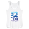Lichtenberg Planet Earth - Frauen Bio Tank Top - Weiß