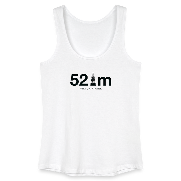 52 m Viktoria Park - Frauen Bio Tank Top - Weiß
