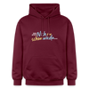 Echt jetzt? Nich du schon wieda... - Hoodie - Maroon