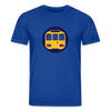 U-Bahntunnel - Unisex Bio T-Shirt - Dunkelblau