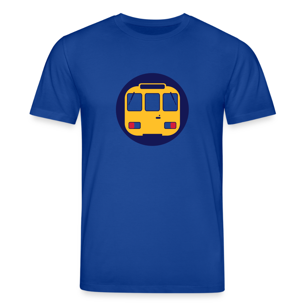 U-Bahntunnel - Unisex Bio T-Shirt - Dunkelblau