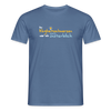 Bei Klugheitsschmerzen wär' ick unsterblich - Männer Premium T-Shirt - Taubenblau
