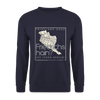 Friesland oder Friedrichshain - Unisex Pullover - Navy
