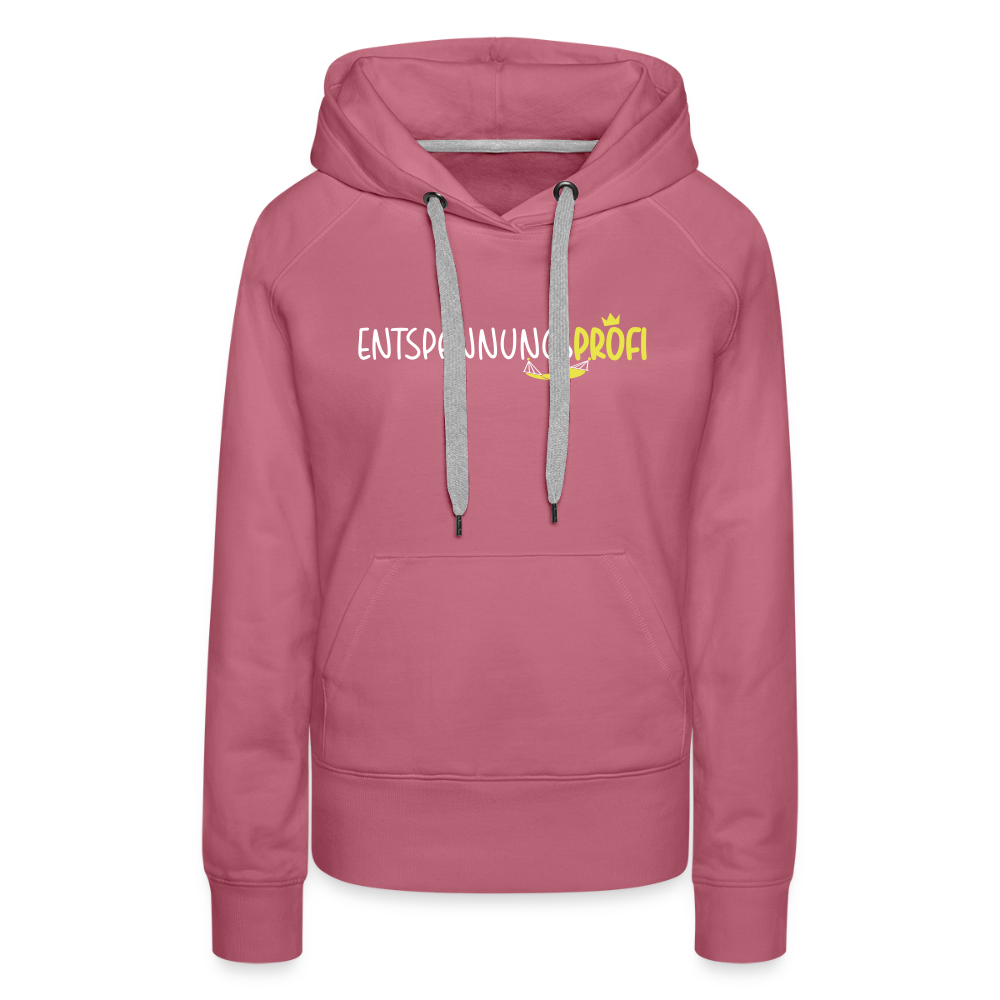 Entspannungsprofi - Frauen Premium Hoodie - Malve
