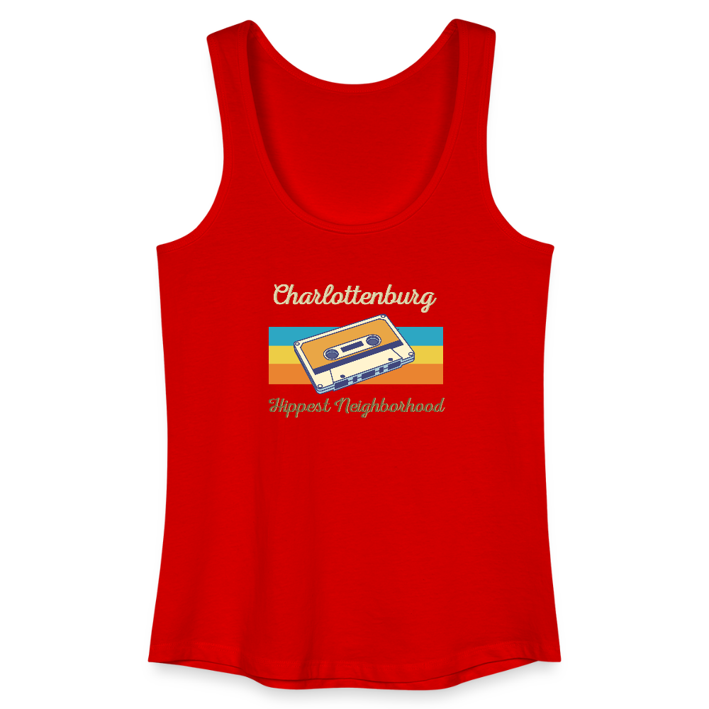 Charlottenburg Hippest Neighborhood - Frauen Bio Tank Top - Rot