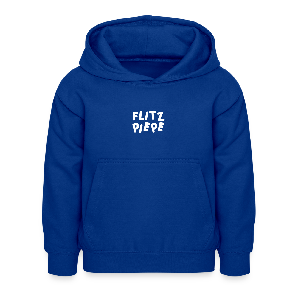 Flitz piepe - Kinder Hoodie - Royalblau