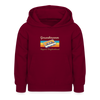 Gesundbrunnen Hippest Neighborhood - Kinder Hoodie - Bordeaux
