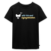 wär ick mal liejenjeblieben - Kinder Premium T-Shirt - Schwarz