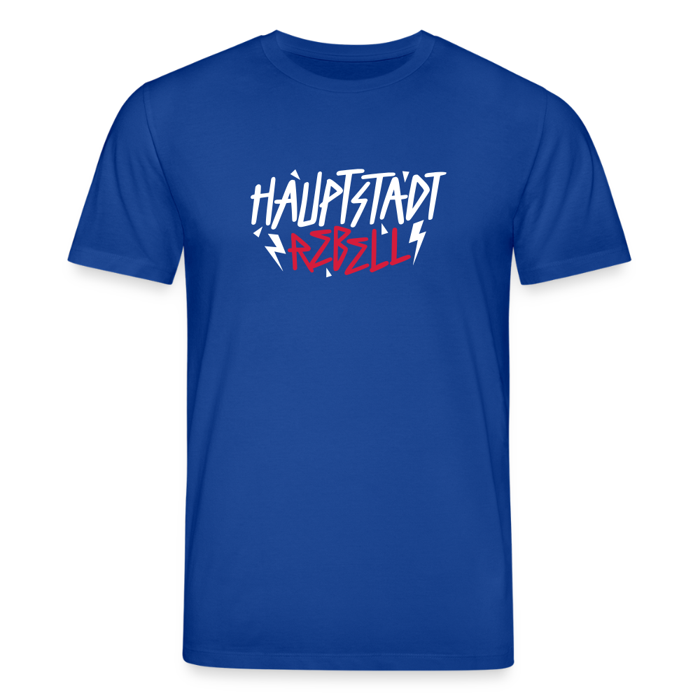 Haupstadt Rebell - Unisex Bio T-Shirt - Dunkelblau