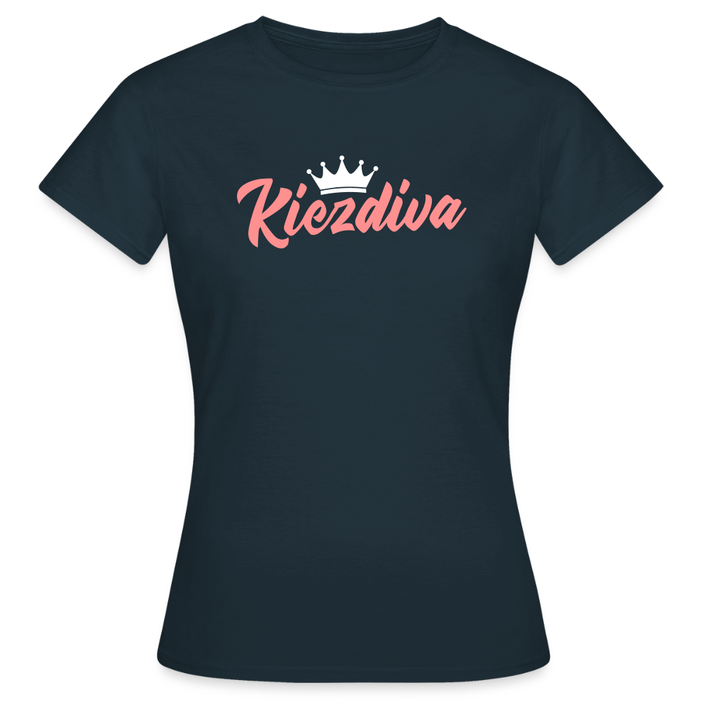 Kiezdiva - Frauen Premium T-Shirt - Navy