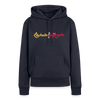Lächeln beim Nörgeln - Frauen Premium Hoodie - Navy