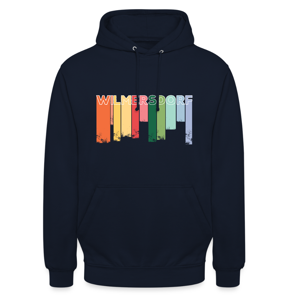 Wilmersdorf Regen - Unisex Hoodie - Navy