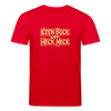 Keen Bock uff Heck Meck - Unisex Bio T-Shirt - Rot