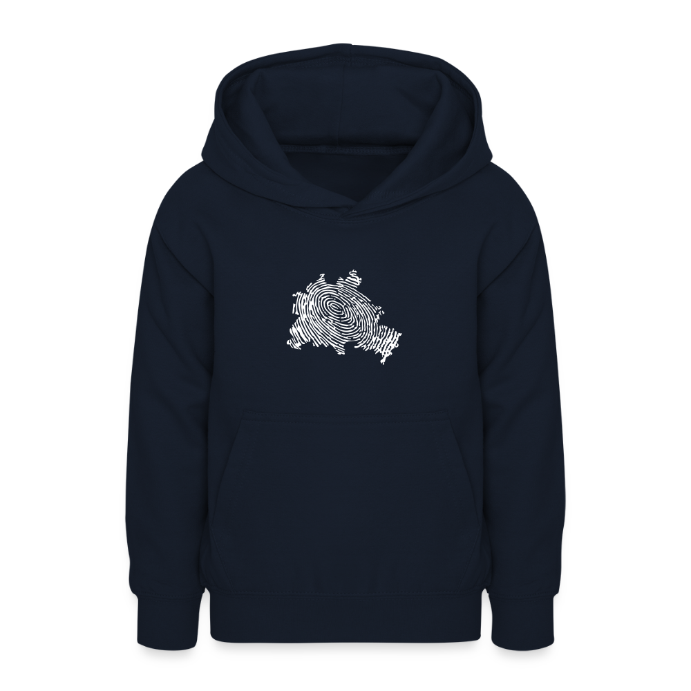 Berliner Finger - Teenager Hoodie - Navy