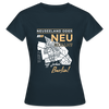 Neuseeland oder Neukölln - Frauen Premium T-Shirt - Navy