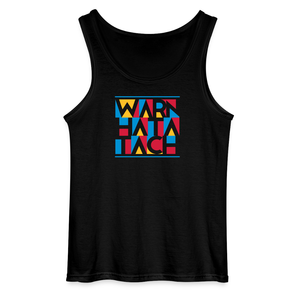 Warn Hata Tach - Männer Tank Top - Schwarz