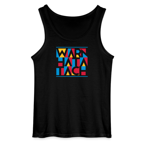 Warn Hata Tach - Männer Tank Top - Schwarz