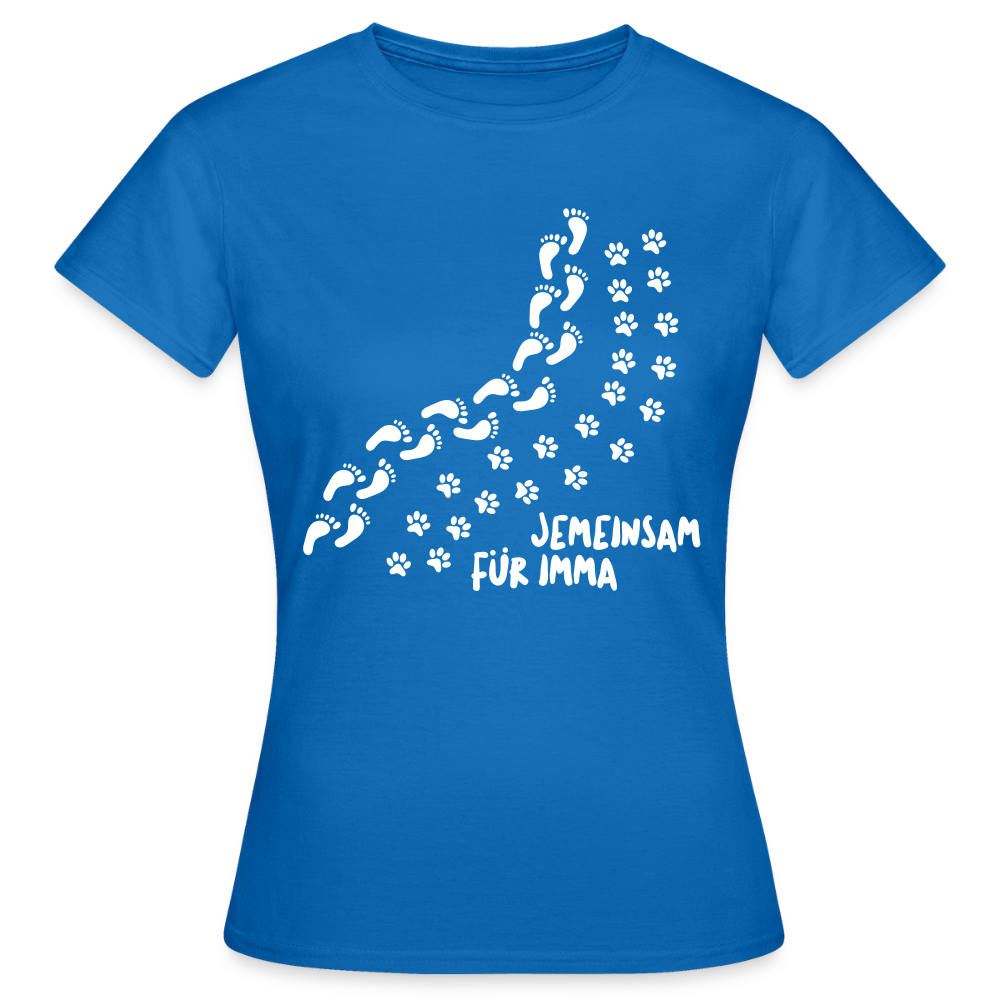 Jemeinsam Für Imma - Frauen Premium T-Shirt - Royalblau