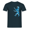 Berliner Bär Geometrie - Männer Premium T-Shirt - Navy