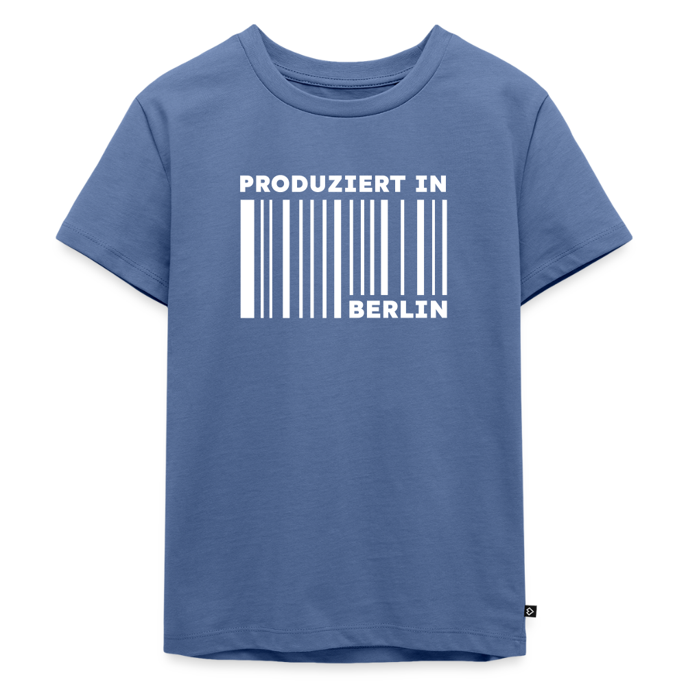 PRODUZIERT IN BERLIN - Kinder Premium T-Shirt - Taubenblau