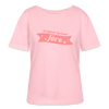 Berliner Jöre - Relaxed Rundhals Frauen Bio-T-Shirt - Hellrosa