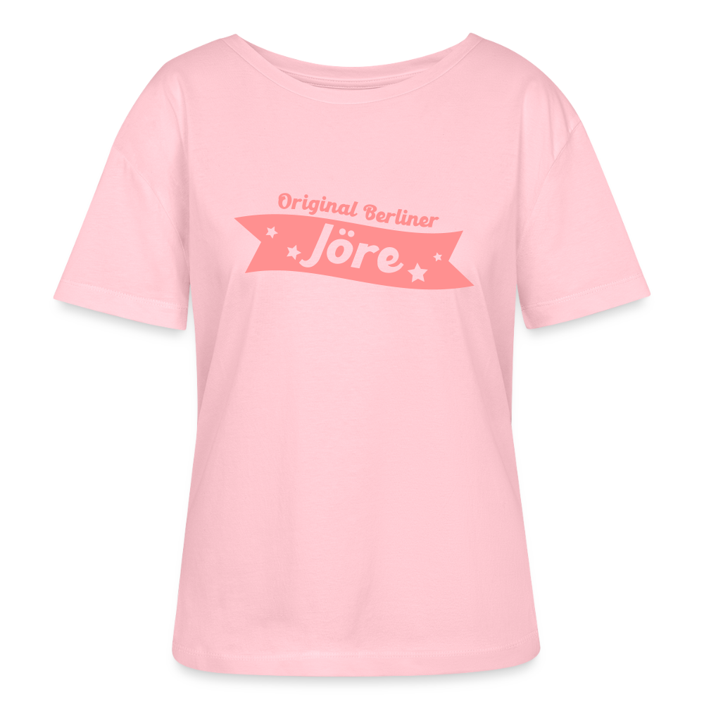 Berliner Jöre - Relaxed Rundhals Frauen Bio-T-Shirt - Hellrosa