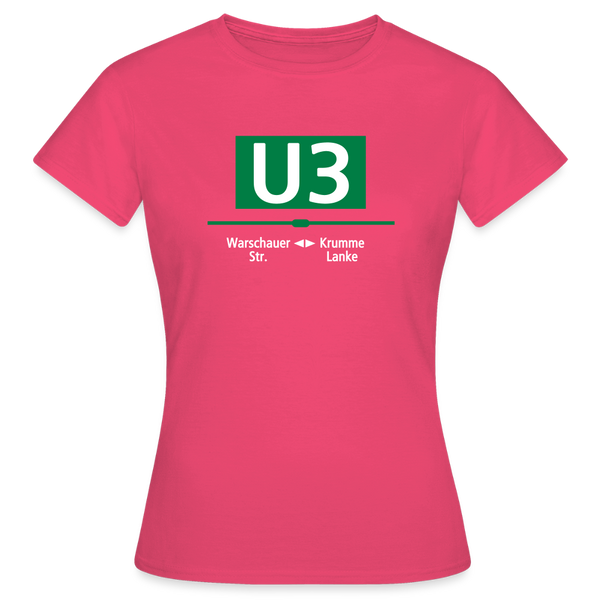 U3 - Frauen Premium T-Shirt - Azalea